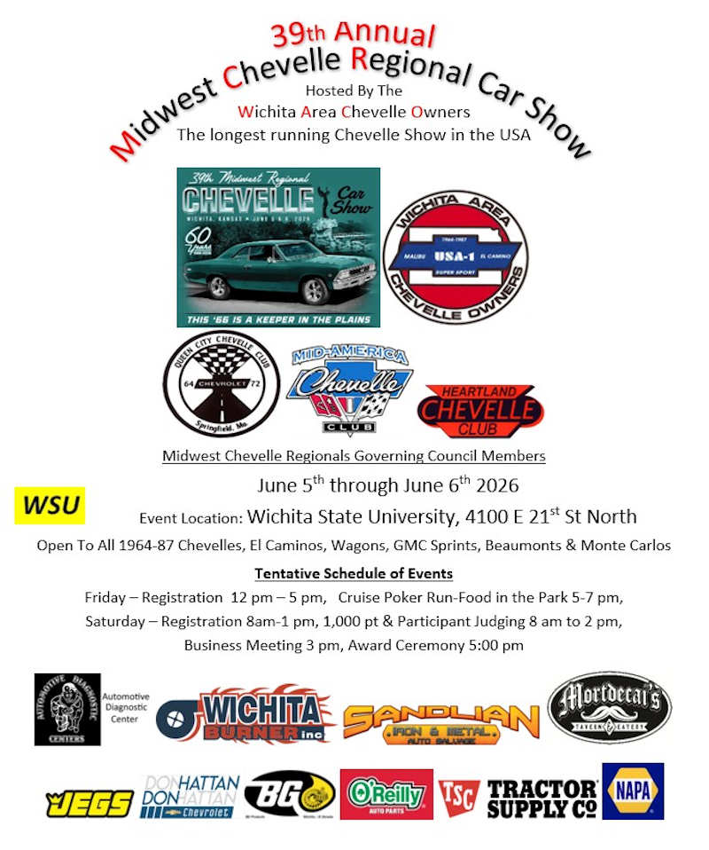 © Wichita Area Chevelle Owners